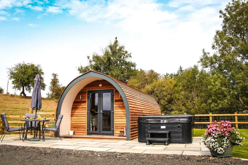 Cwm Hapus  -  Glamping Pod with Hot Tub Sleeping 4 guests, Pet Friendly - Image 1