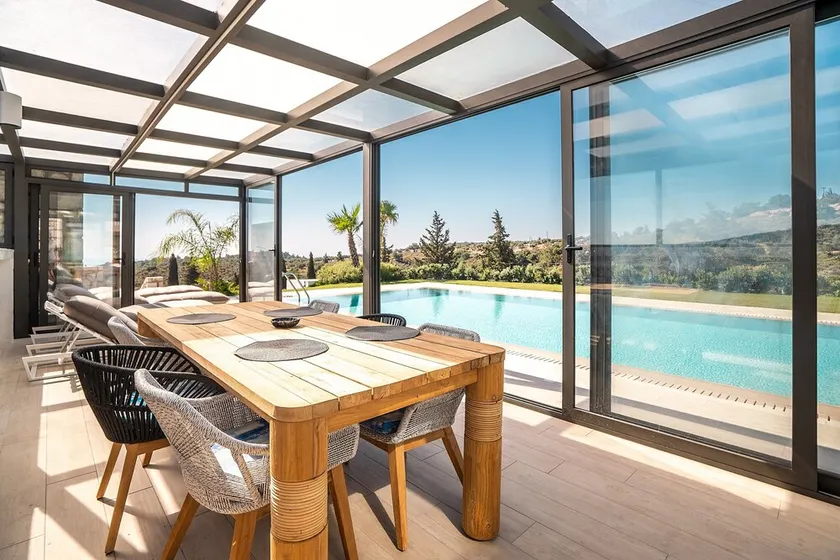 Country House ‘Sky Hills’ with Panoramic Sea Views, Wi-Fi, and Air Conditioning - Image 1