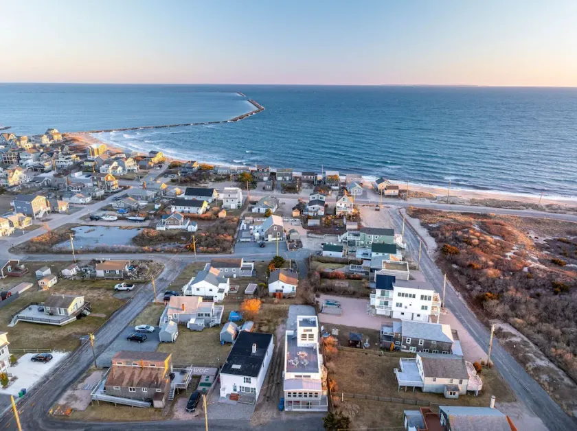 Steg till East Matunuck Beach och härlig utsikt över havet - Image 1