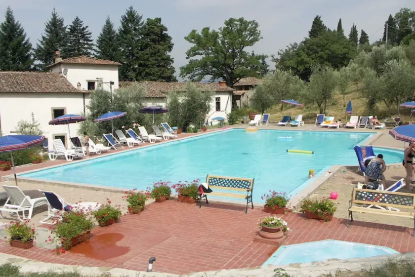 Villa Grassina Two-room apartment 3, WIFI, pool, nature - Image 1
