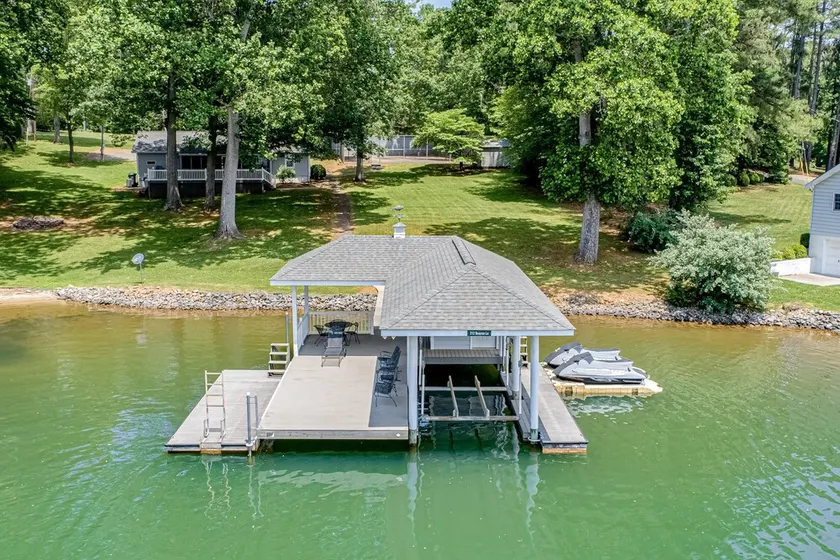 Evergreen - Lakefront home with dock, screened porch, AC & kayaks - Image 1