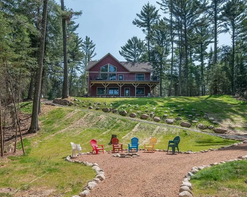 New & Cozy Cabin on Lake Content w/ 170' of Sand/Swimming Frontage! - Image 1