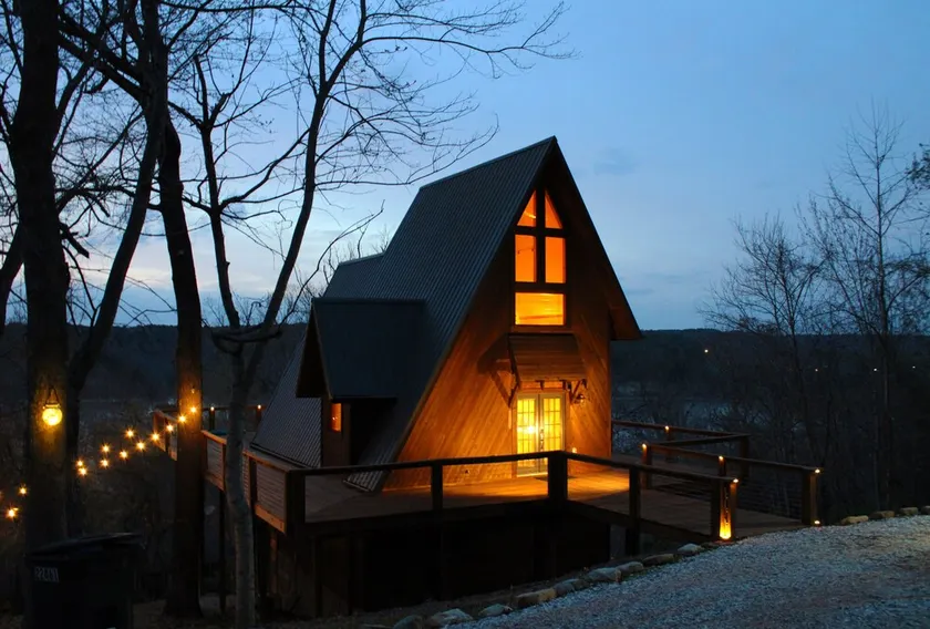 Lakeview Haven - A-Frame Treehouse Beaver Lake - Image 1