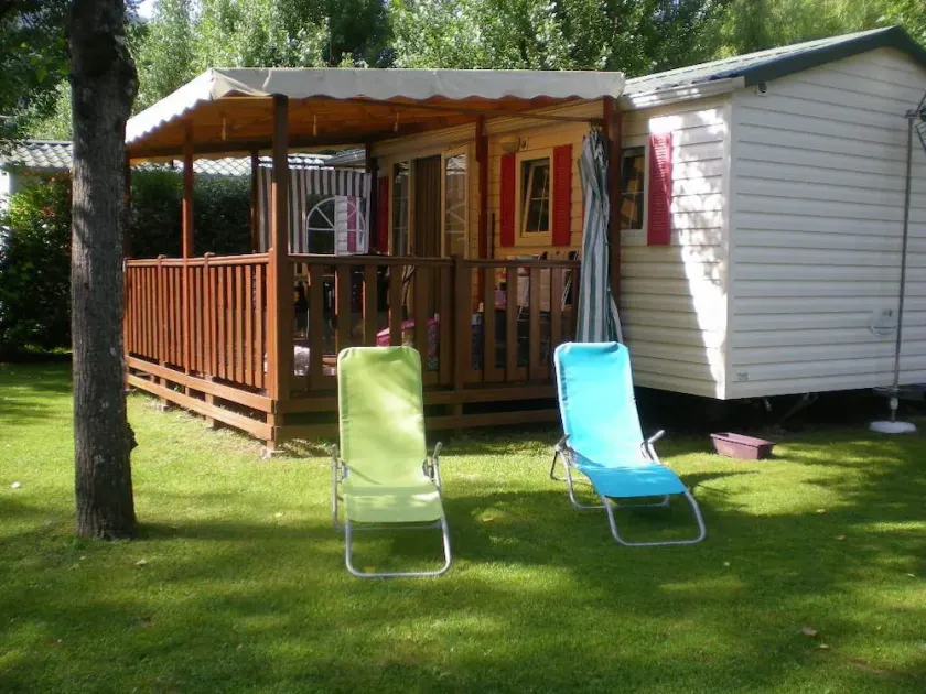 Location Mobil-home Camping 3 étoiles St-Jean-Pied-de-Port Pays Basque - Image 1