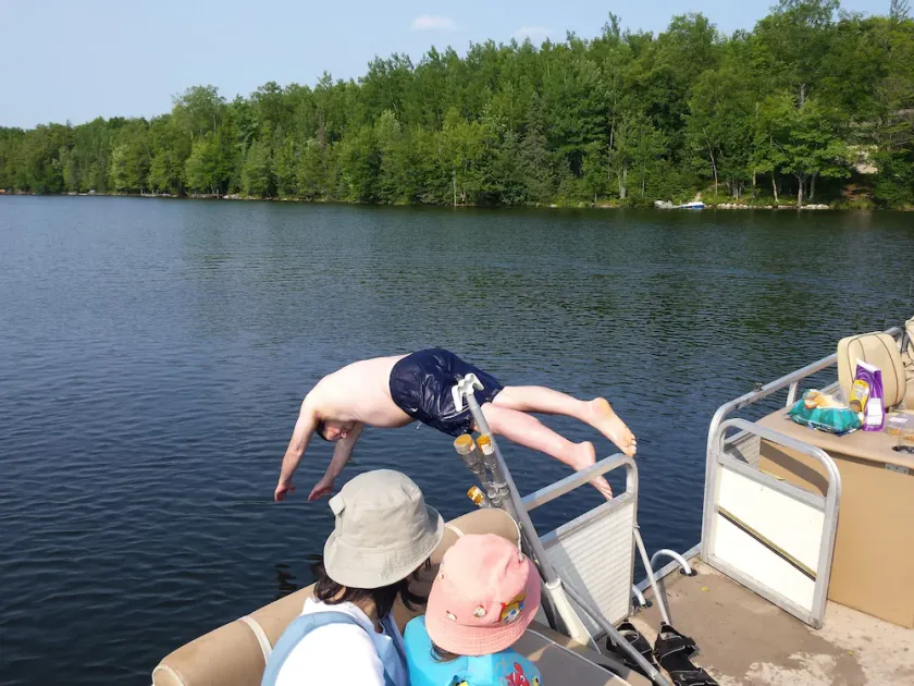 Lake House - für 12 Personen, einschließlich 24 'Ponton, ideal für Familien! - Image 1