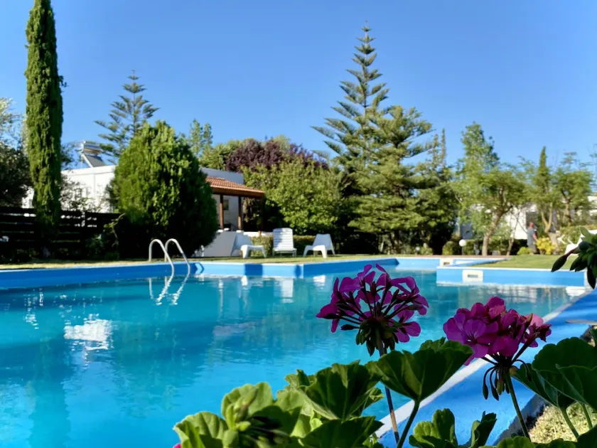 Lavender villa is set in our beautiful landscaped gardens next to the pool. - Image 1