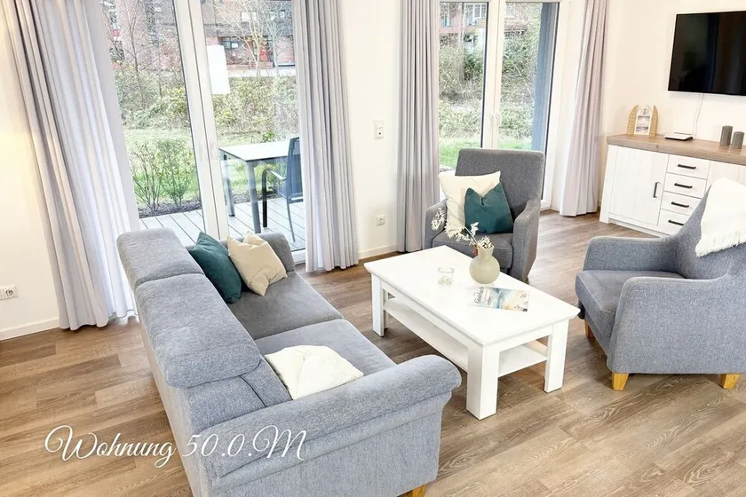 50.0.M Ankerplatz - Modern, high-quality vacation apartment, first floor, sauna, - Image 1