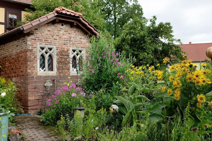 Maison de vacances \"Ferienwohnung-Cottage Rhöner Kräuterwerk\" avec terrasse privée et Wi-Fi - Image 1