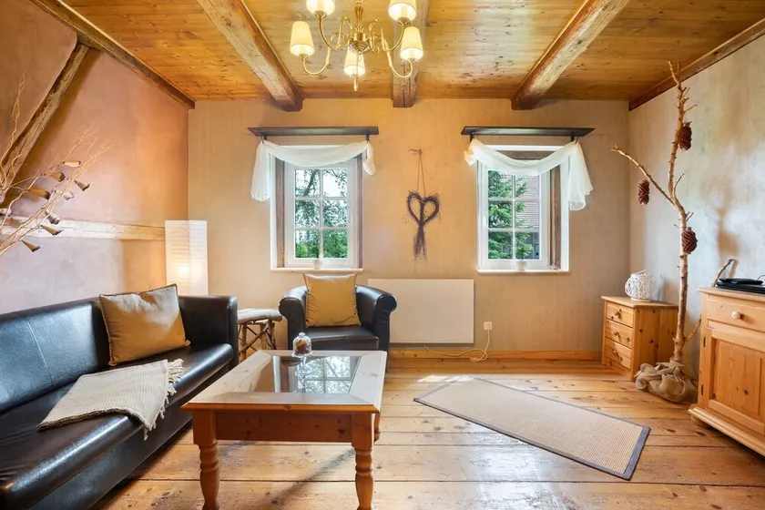 Appartamento 'Ferienwohnung 'zur Napoleonschanze'' con terrazza privata, giardino in comune e Wi-Fi - Image 1