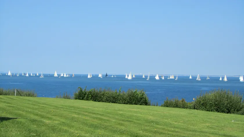 Brambles Farm - sea views, peaceful location, access to beach, discount ferry - Image 1