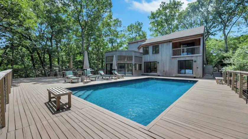 Contemporary and serene estate with heated saltwater pool, expansive... - Image 1