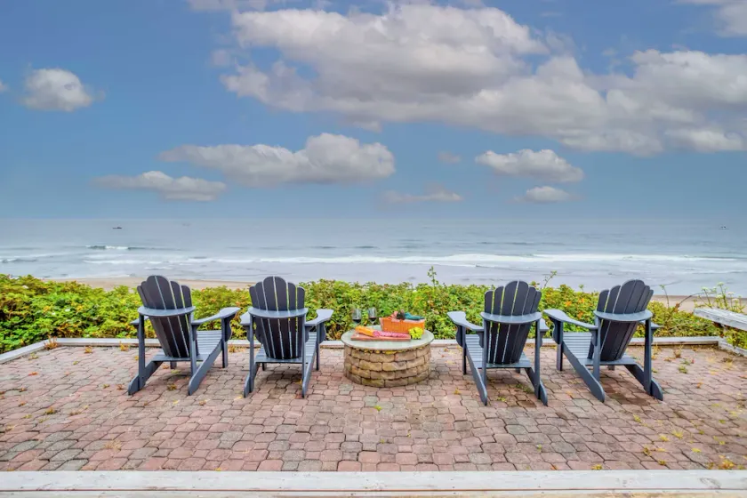 Whirlpool, Wireless Internet, Haustiere erlaubt, Toller Patio mit vollem Strand- und Meerblick - Image 1