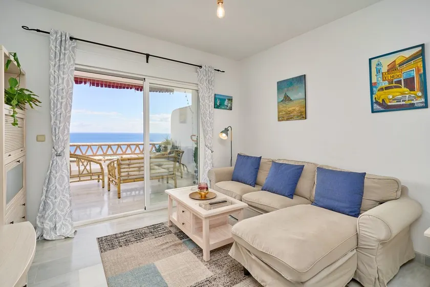 Appartement 'Vista Al Mar' avec vue sur la mer, Wi-Fi et climatisation - Image 1