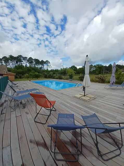 Grande proprietà, piscina, tennis, tennis da tavolo, vicino al bacino di Sauternais-Arcachon-oceano-castelli - Image 1