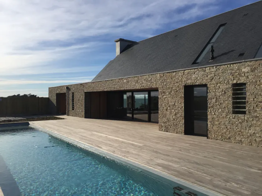 Cancale, maison d’architecte avec pisc. chauff., Hammam/Jacuzzi, 100% vue mer - Image 1