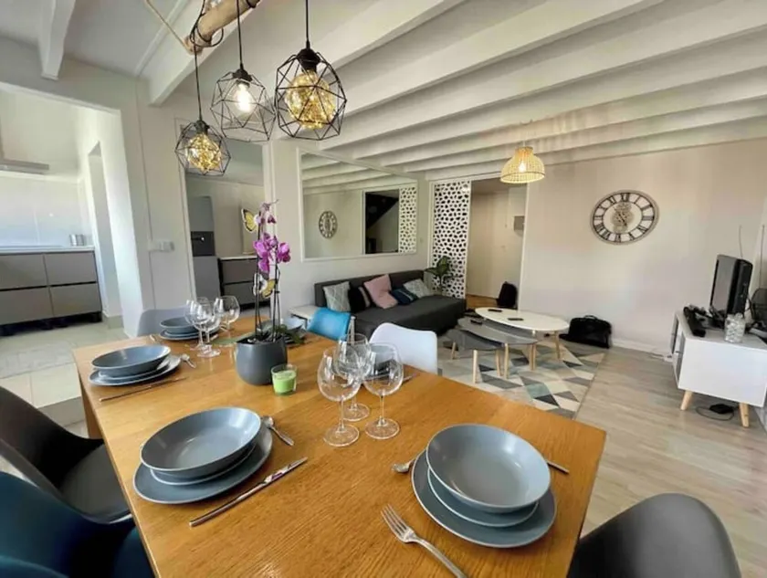 Family duplex 150m from the beach and 500m from the port at Cap d'Agde - Image 1