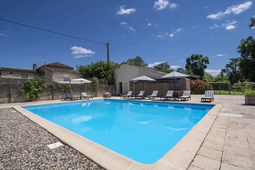 Charming rural double cottages - private pool and park - Image 1