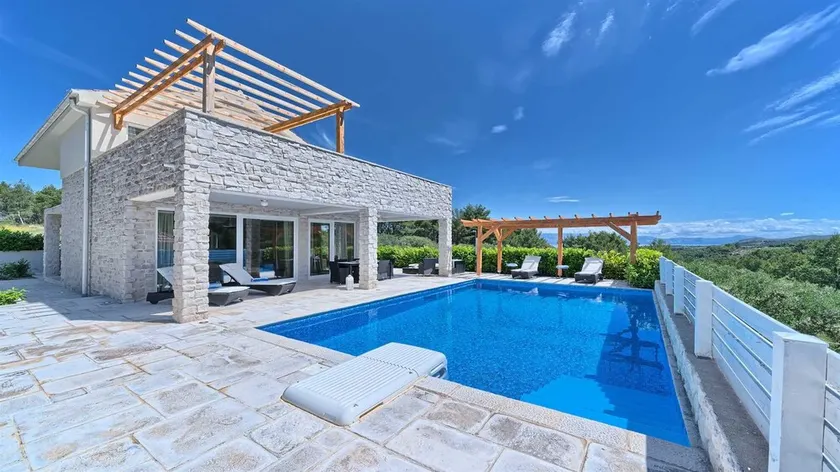 Villa Caprice - with a heated pool and a spa, for 10 guests on Island Hvar by MyWaycation - Image 1