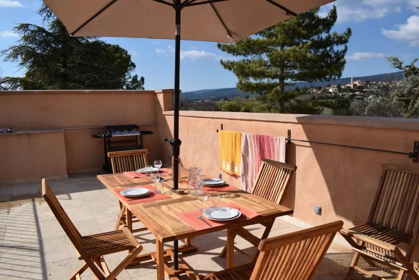 Petite Bastide Avec Belle Vue, Terrasse 90m2, Piscine Sans vis a vis - Image 1