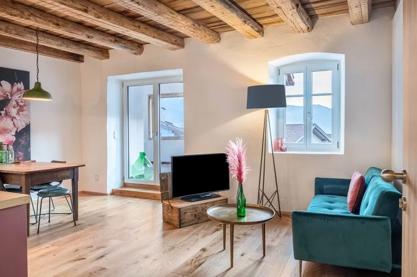 Apartment \"Eichhof Thymian\" with Private Covered Terrace, Shared Garden & Wi-Fi - Image 1