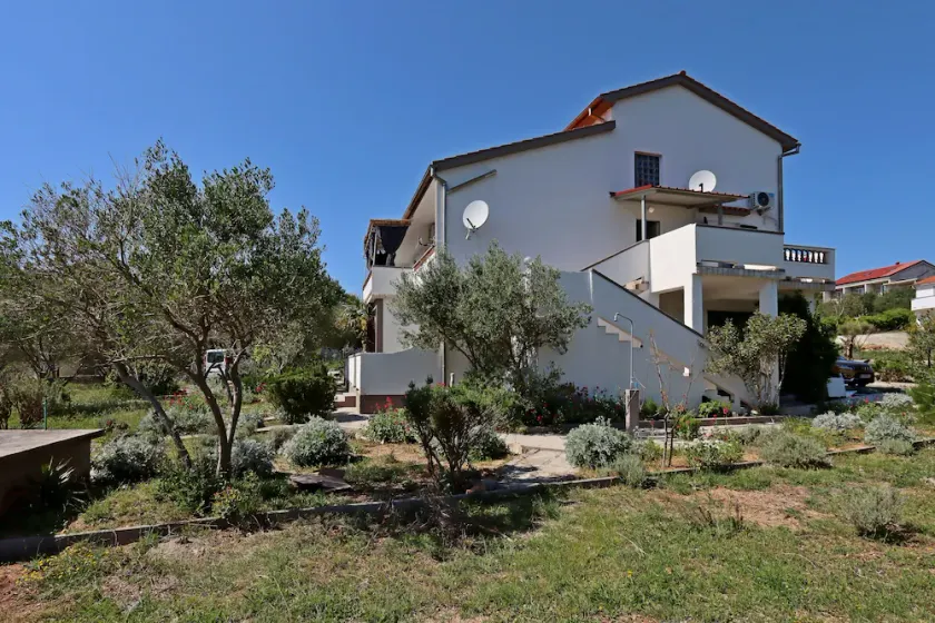 One bedroom apartment with terrace and sea view Barbat, Rab (A-14247-d) - Image 1