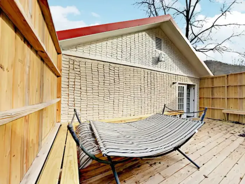 Sounds of the creek with your coffee. Beautiful private setting w/ great views.  - Image 1