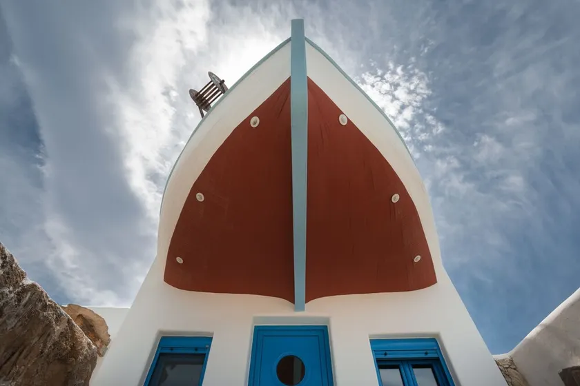 Villa Warka!Wonderful maritime House for 2-3 people,shared 50qm Pool in Pitsidia - Image 1
