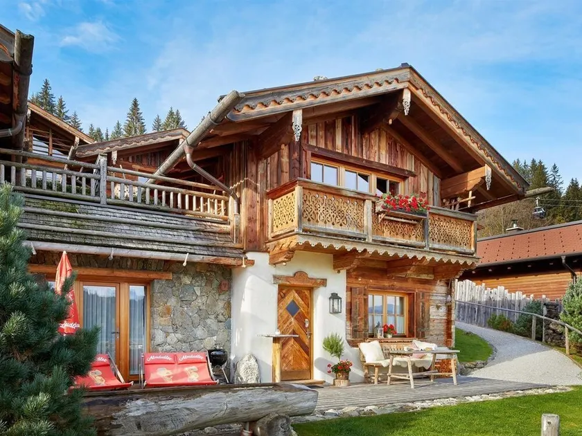 Cabin for 6-8 persons (3 bedrooms, 3 bathrooms, 4 WC) - Almdorf Flachau and Promi Alm - Image 1
