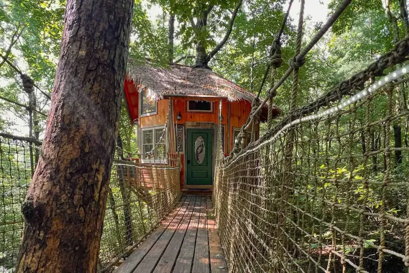 Magical Treehouse Mountain Views Dog Friendly - Image 1