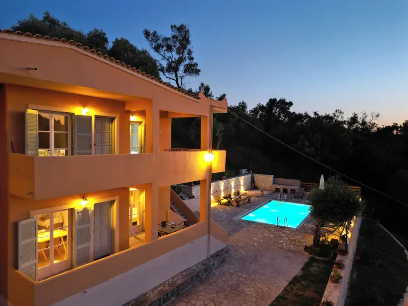 Villa Kostas-NE Corfu with heated salt swimming pool - Image 1