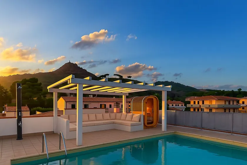 Wunderschönes Penthouse auf Elba mit privatem beheiztem Pool - Image 1