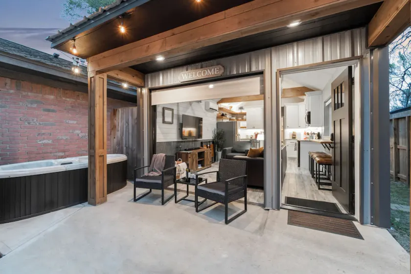 HOT TUB! Private Tiny Home with one feature you won't find anywhere else... - Image 1