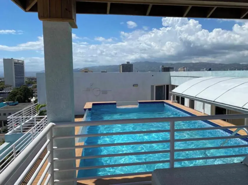 Gated Luxury New Kingston 1 Bdrm Condo Pool & Gym - Image 1