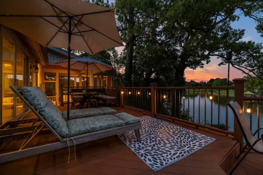 Lakefront Getaway on Boone Lake – Sleeps 8+ • Hot Tub • Dock • Fire Pit • Kayaks - Image 1