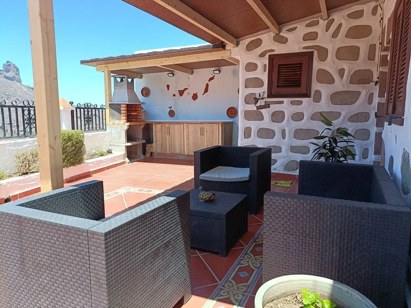 Maison de vacances 'Casita Roque Nublo' avec vue sur les montagnes, jardin et Wi-Fi. - Image 1