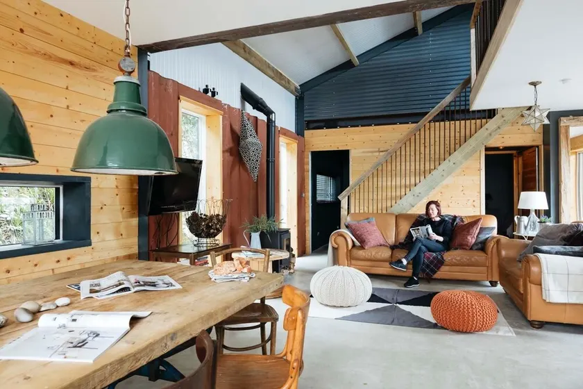 Unique Lodge with Industrial Designed Interior - Image 1