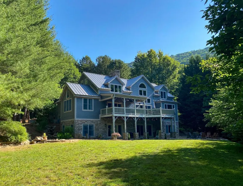 Pine Hollow | Mountain Lodge Near Asheville | Pool, Hot Tub, Fire Pit, Game Room | Event-Friendly - Image 1