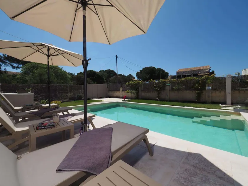 Newly Built 2-Bedroom Villa, A/C, Private Pool, 5 mins walk to Restaurants & Beach in Agios Georgios - Image 1
