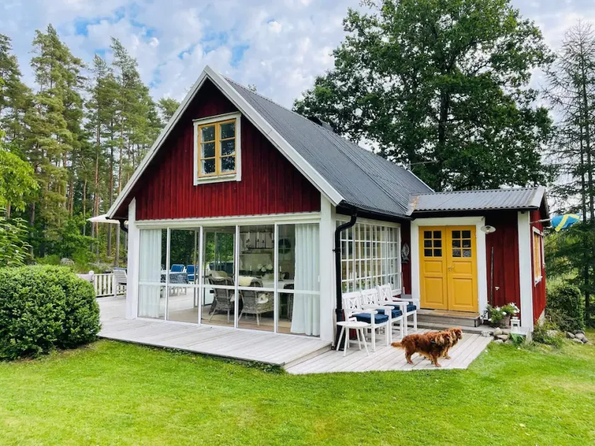 8 person holiday home in Hallabro - Image 1