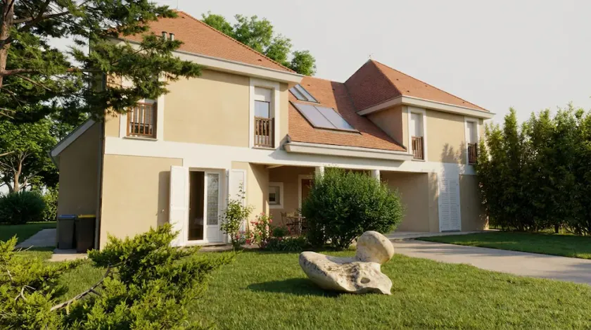 Gran casa familiar con grandes espacios y gran parque. - Image 1
