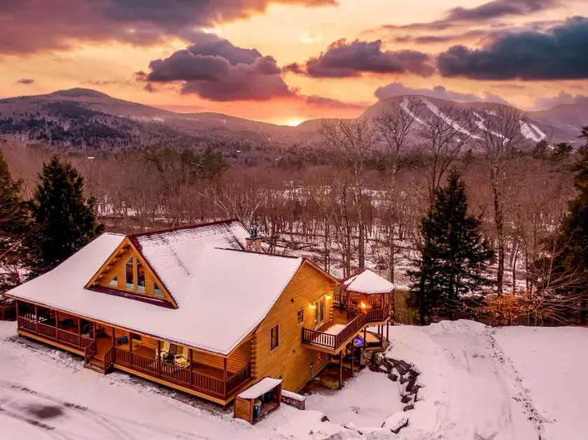 Rediker Retreat- Authentic Riverfront Luxury Log Home - Image 1