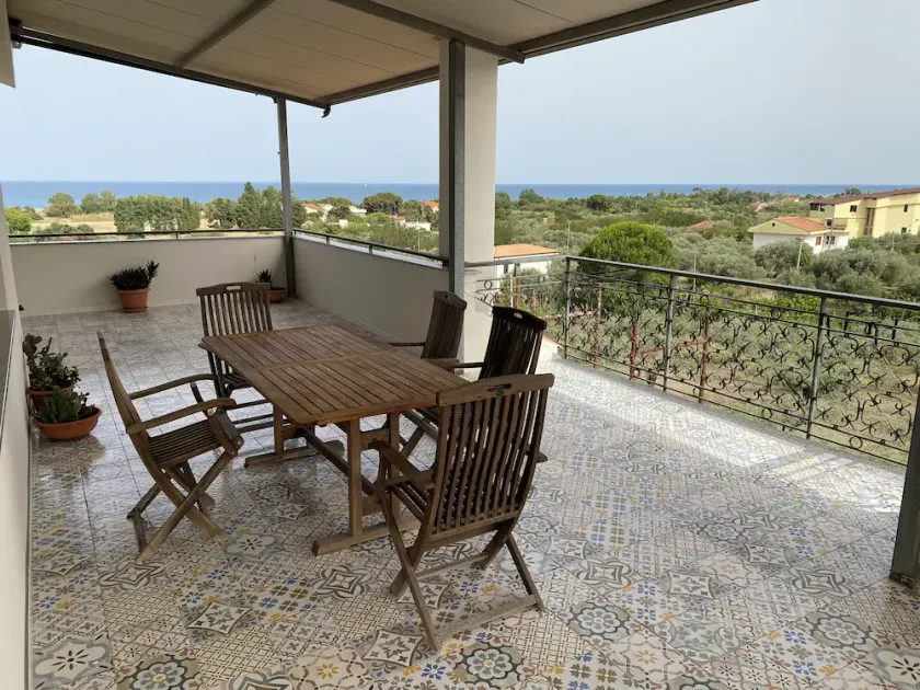Penthouse with Panoramic Veranda immersed in Nature, a stone's throw from the Ionian Sea - Image 1