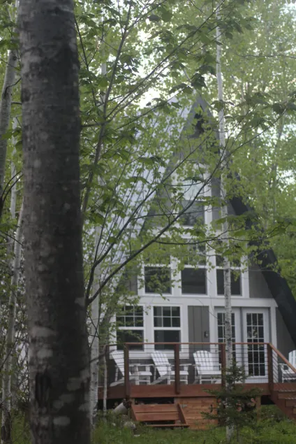 River Run: Secluded Riverside A-Frame & Sauna Two Miles West Of Grand Marais - Image 1