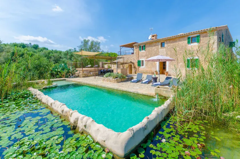 SON VELL - Traditional Majorcan villa with natural pool in the quiet of the countryside. F - Image 1