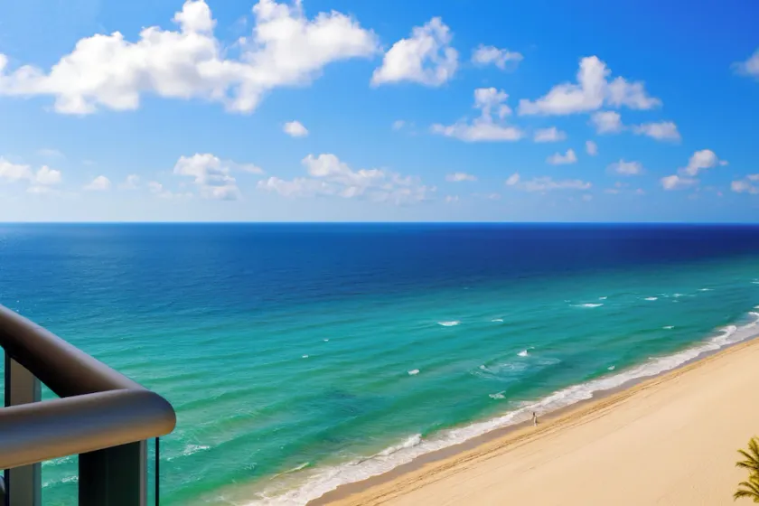 Condominium en bord de mer avec vue imprenable et accès à la plage - Image 1