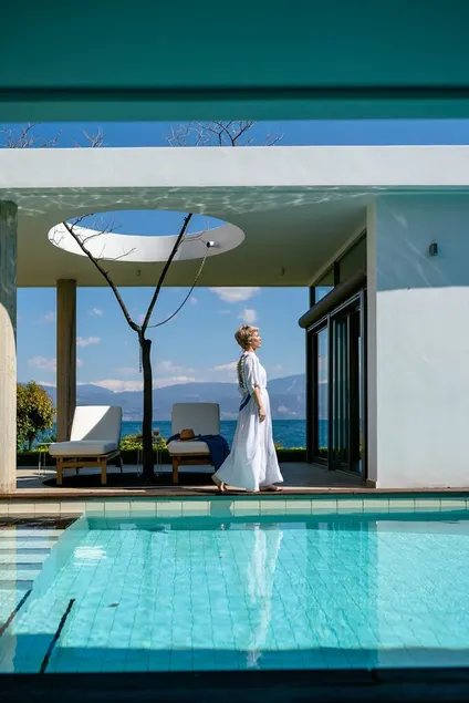 Lefkon Villa with pool by the Sea - NPeloponnese - Image 1