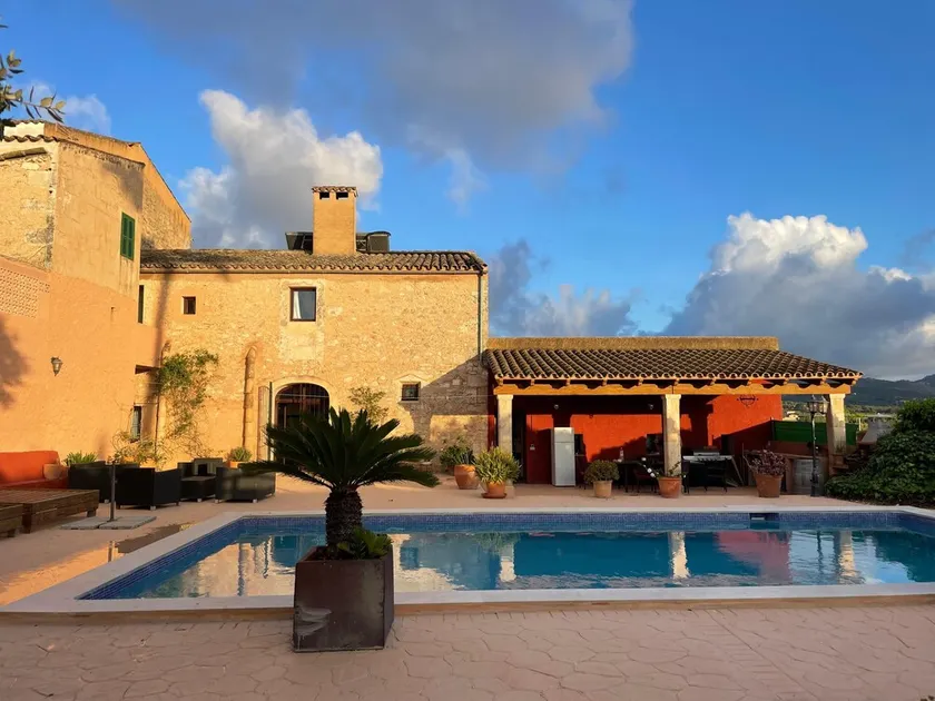 Historic finca in the vineyard near Felanitx 8-10 pers. Pool sauna heating - Image 1
