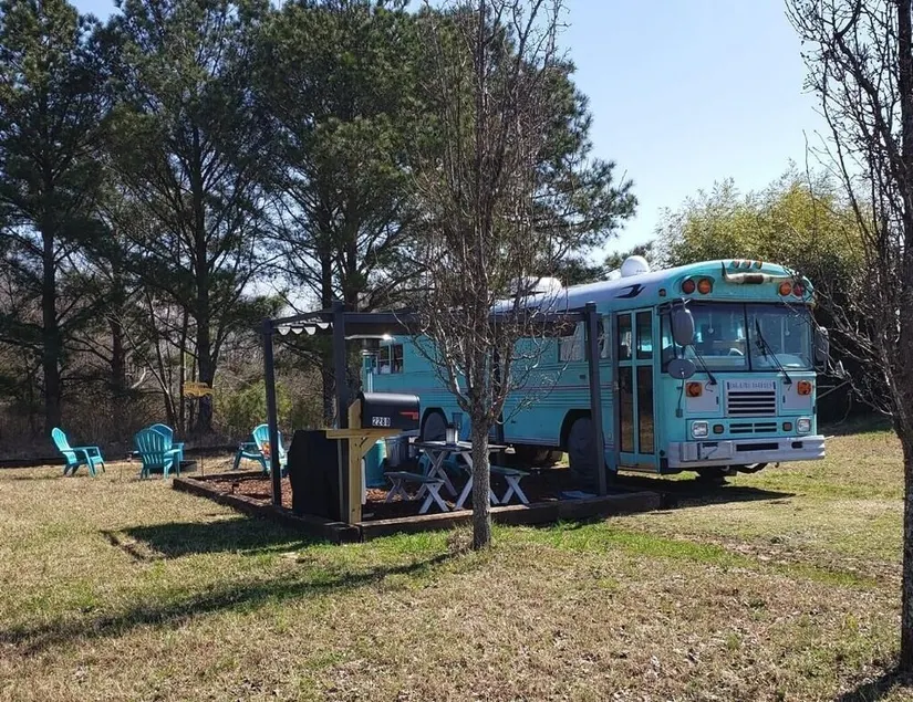 Skoolie Glamping - Image 1