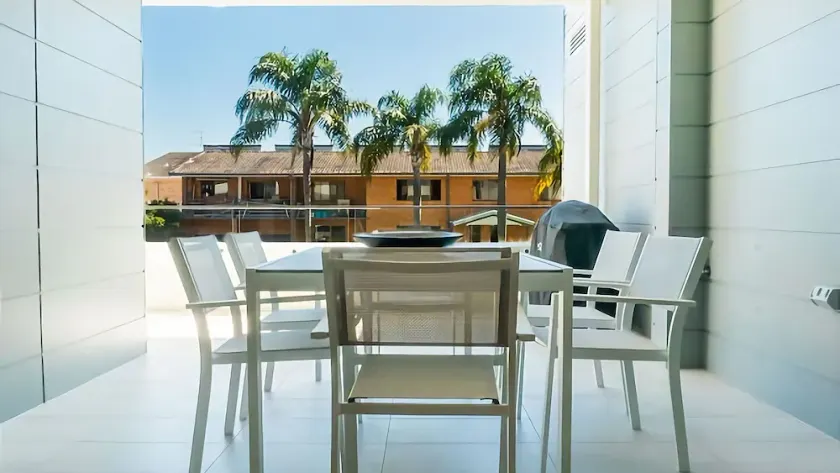 Situated above bustling First Avenue in Sawtell, this two bedroom apartment is a slice of luxury - Image 1