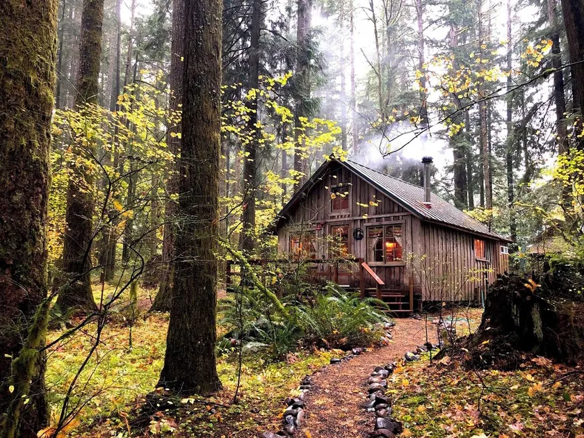 Authentic Vintage Cabin • Woodstove • Romantic Getaway for Two - Image 1